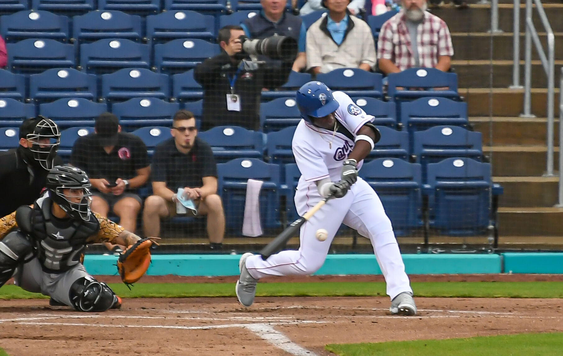 The Kannapolis Ballers lost their home opener 8-4 to the Wood Ducks.